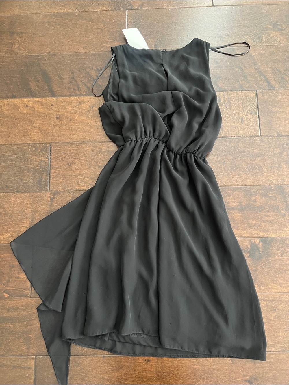 H&M Black Asymmetrical Ruffle Dress - Picture 4 of 4